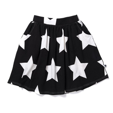 Littlehorn Stars Skirt - Black